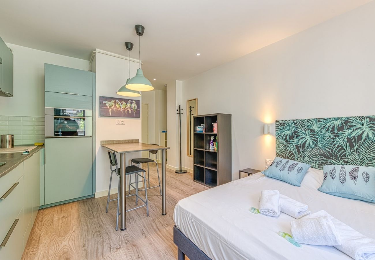 Studio à Grenoble - Nid douillet, tout équipé, wifi gratuit 